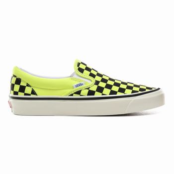 Férfi Vans Anaheim Factory Classic Slip-On 98 DX Tornacipő VA3570948 Sárga